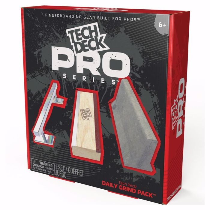 Tech Deck Epangelmatiki Seira  Daily Grind me 3 empodia -rampes